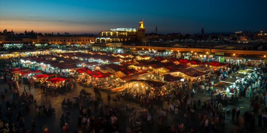 Marrakech notturna